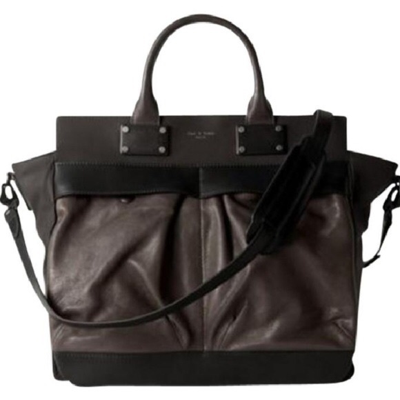 rag & bone Handbags - Rag & Bone Large Pilot Bag in Mocha